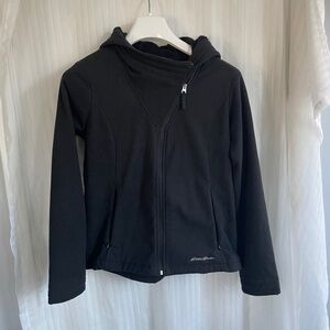 Eddie Bauer Cowl Jacket With Faux Fur Fleece Lining, Medium